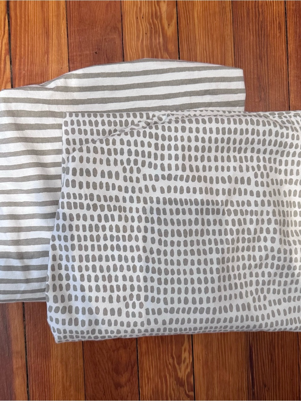 Set of 2 Fitted Waterproof Crib Sheets